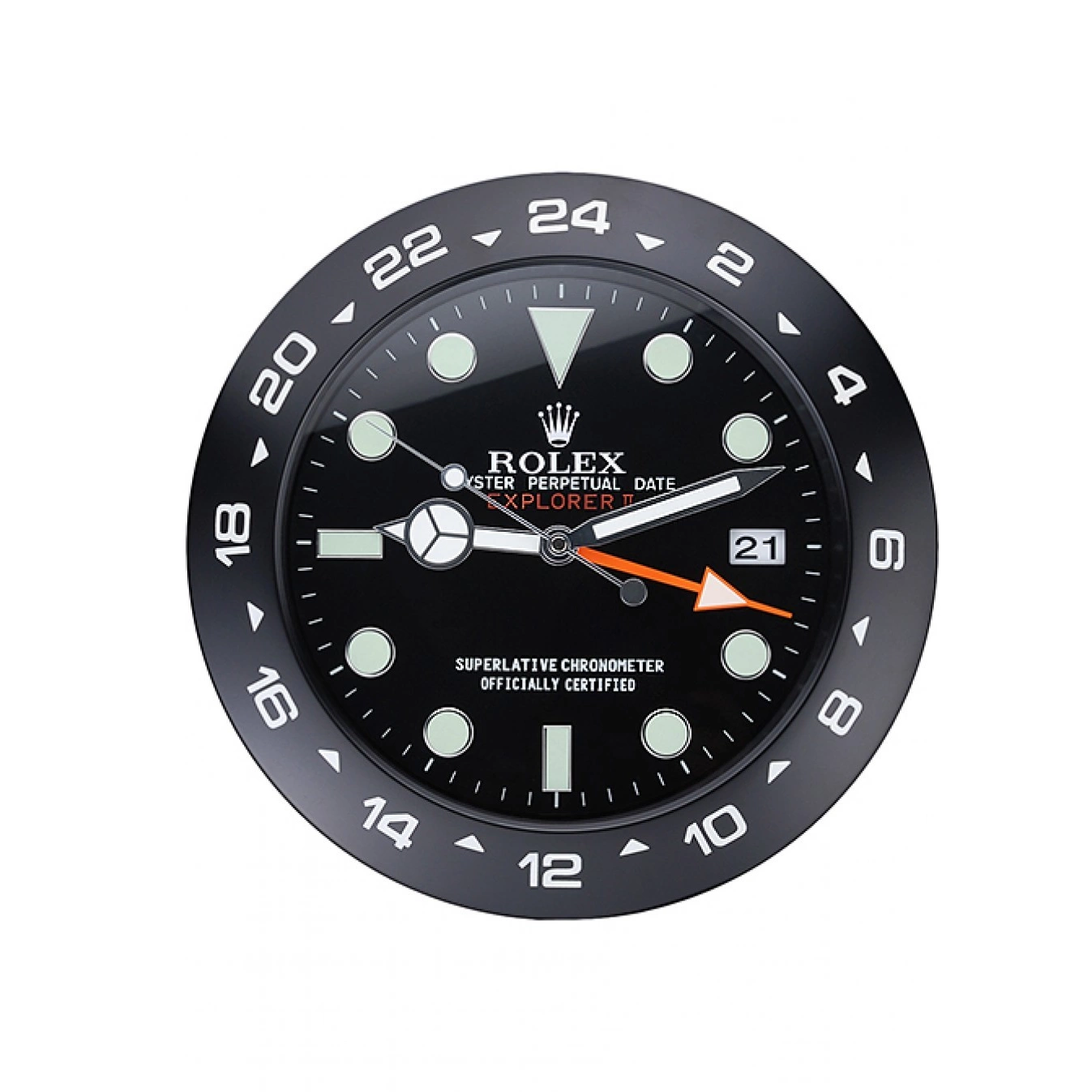 Best AAA Replica Sites Black II 622477 Clock Rolex Explorer Wall 0719